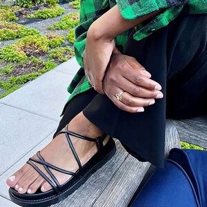 Olivia Miller Strappy Sandals